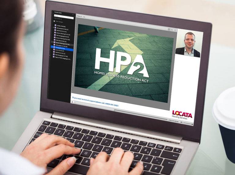Locata HPA2 Webinar screen