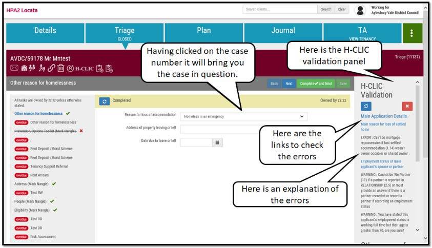 Case Validator