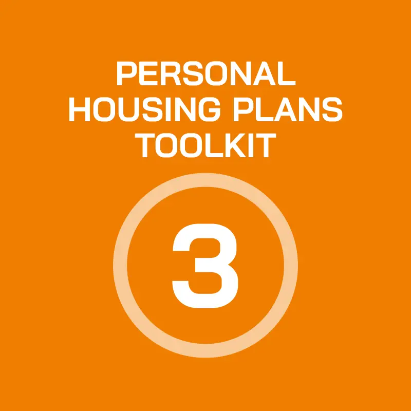 Toolkit 3. Personal housing plans toolkit.